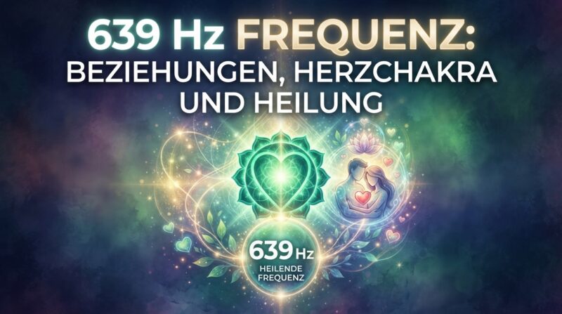 639 Hz Frequenz: Beziehungen, Herzchakra und Heilung
