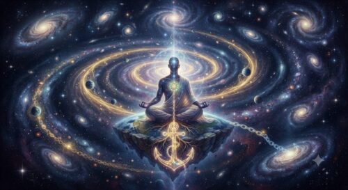 The Unseen Anchor: Gravity's Spiritual Role in Cosmic Harmony and Human Consciousness
