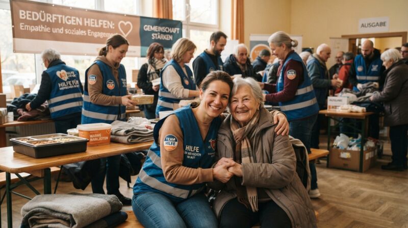 Bedürftigen helfen: Empathie und soziales Engagement