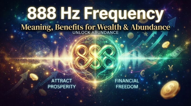 888 Hz Frequency: Meaning, Benefits for Wealth and Abundance