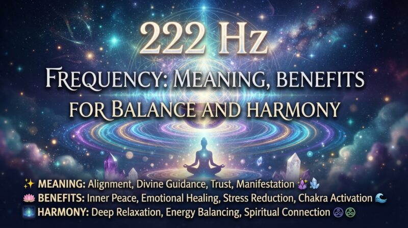 222 Hz Frequency: Meaning, Benefits for Balance and Harmony