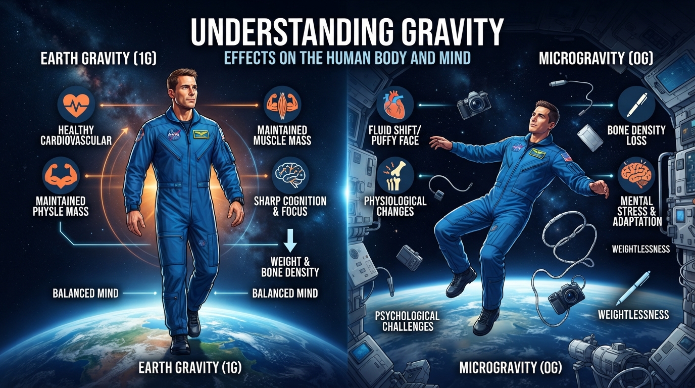 Understanding Gravity: Effects on the Human Body and Mind
