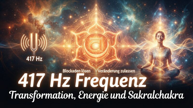 417 Hz Frequenz: Transformation, Energie und Sakralchakra