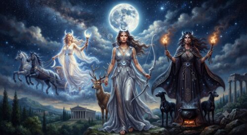 Western Luminaries: The Powerful Moon Goddesses