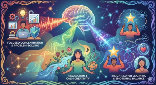 La Mappa della Mente: Dominare le Onde Cerebrali Alfa, Beta e Gamma per Rilassamento, Creatività e Protezione Emotiva