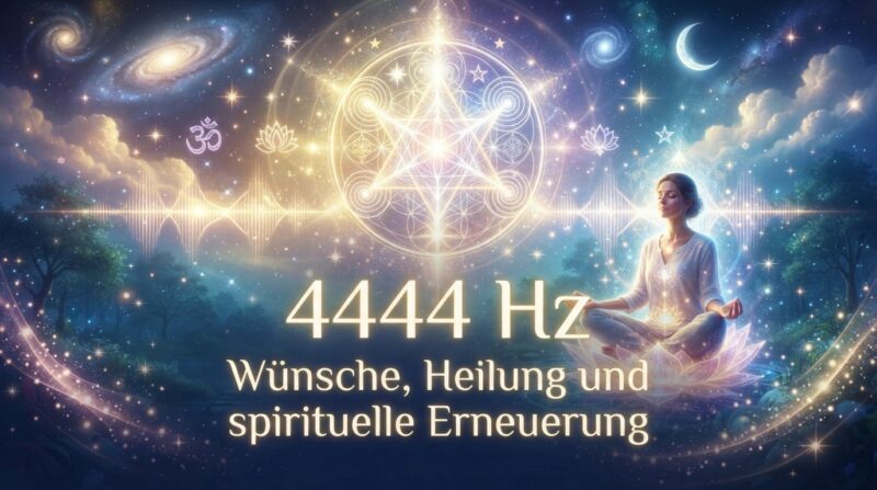 4444 Hz: Wünsche, Heilung und spirituelle Erneuerung