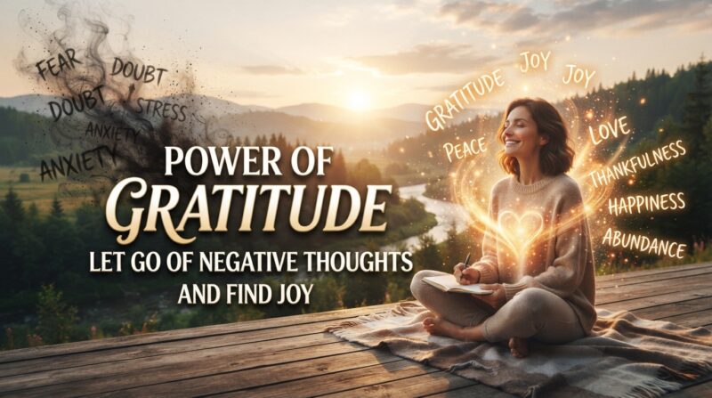 Power of Gratitude: Let Go of Negative Thoughts and Find Joy