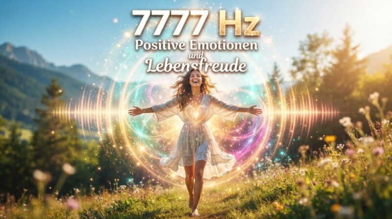 7777 Hz: Positive Emotionen und Lebensfreude
