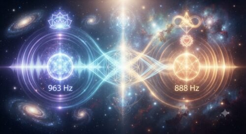 Pourquoi associer 963 Hz et 888 Hz ?
