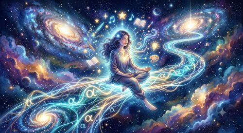 Onde Alfa (α): Il Ponte della Rilassatezza e della Creatività Cosmica