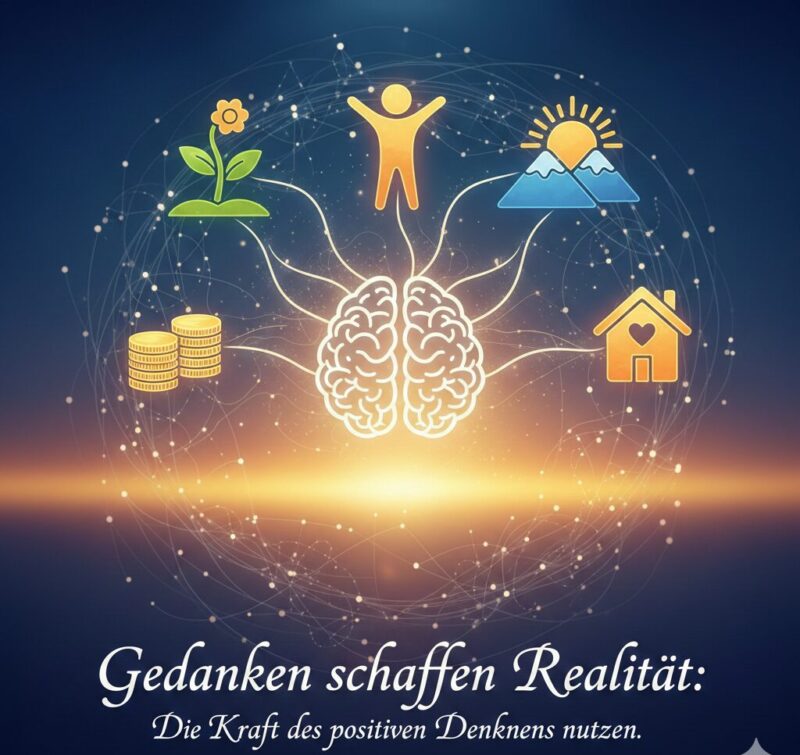 Gedanken schaffen Realität Die Kraft des positiven Denkens nutzen