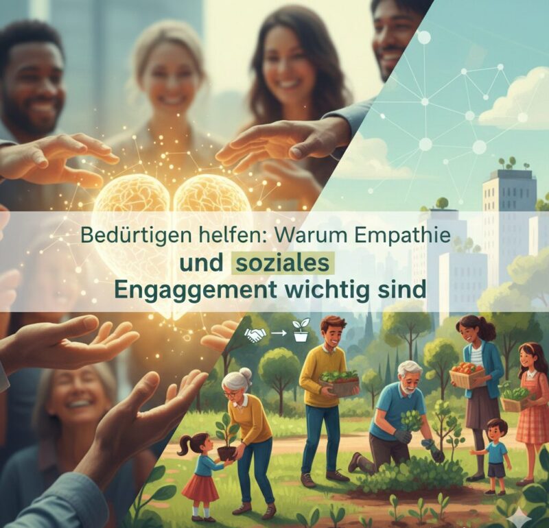 Bedürftigen helfen Warum Empathie und soziales Engagement wichtig sind