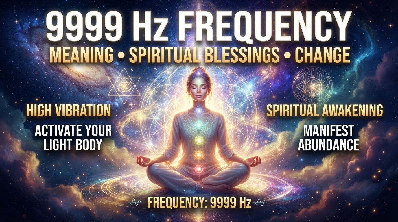 9999 Hz Frequency: Meaning, Spiritual Blessings and Change