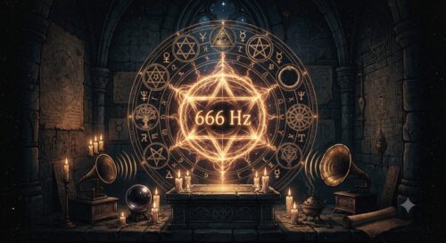 666 Hz : Une fréquence entourée de symboles