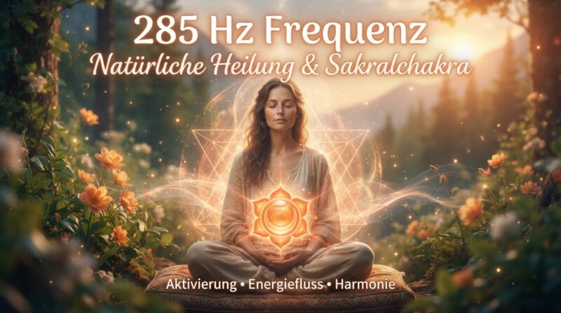 285 Hz Frequenz: Natürliche Heilung und Sakralchakra