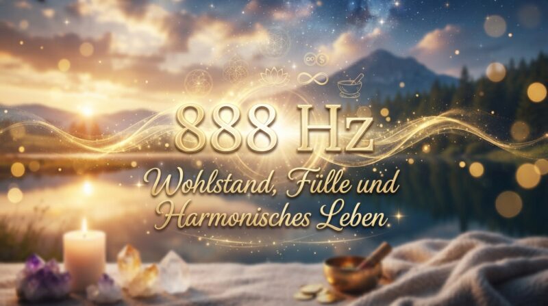 888 Hz: Wohlstand, Fülle und harmonisches Leben