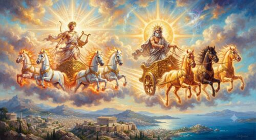 Apollo and Helios: The Greek Luminaries