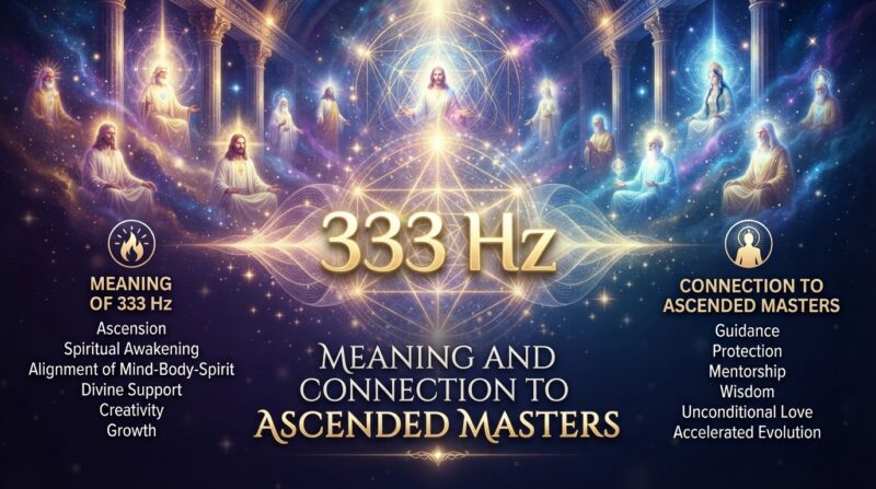 333 Hz Frequency: Meaning and Connection to Ascended Masters