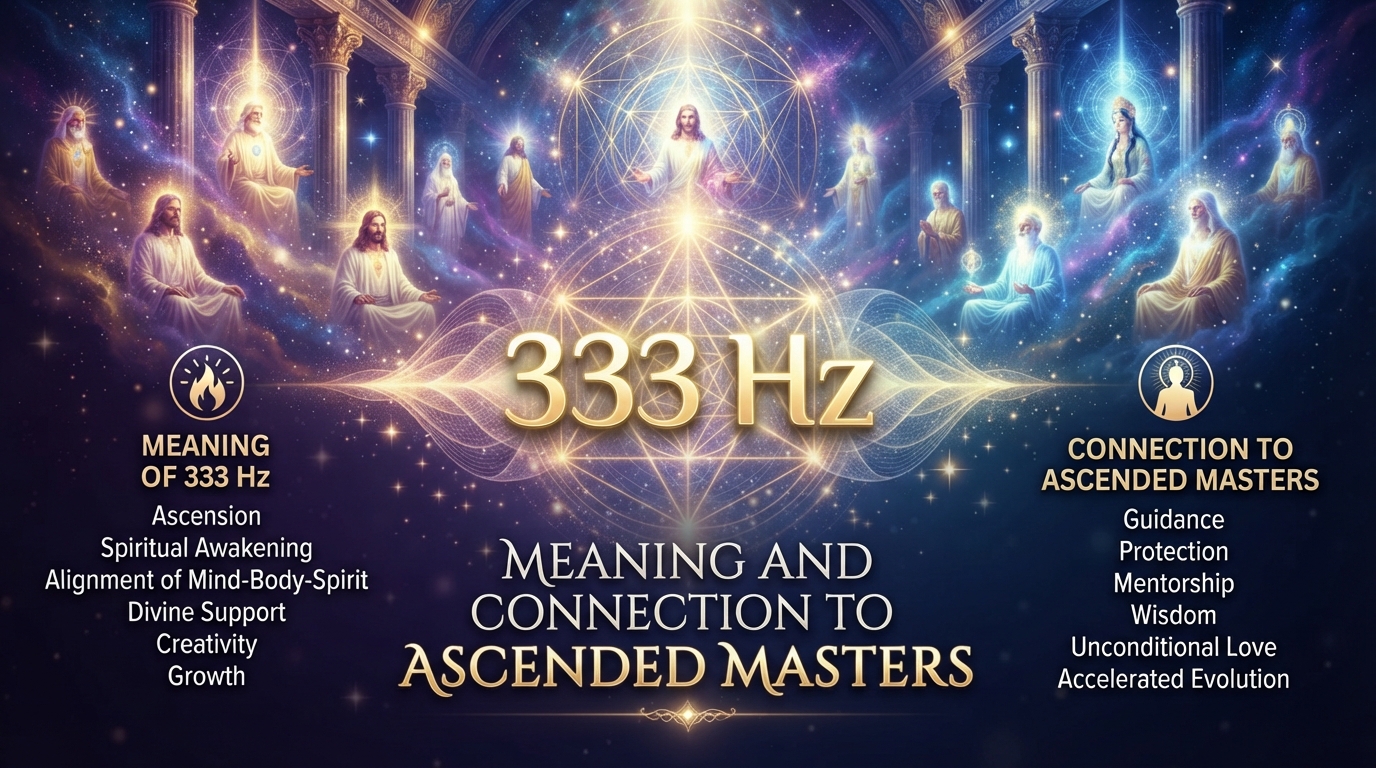 333 Hz Frequency: Meaning and Connection to Ascended Masters