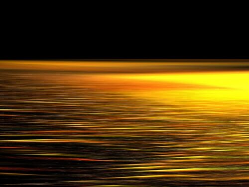 digital, fractal, background, night, ocean, black, gold, waves, light, brown light, brown ocean, brown night, brown digital, nature, brown wave, brown waves