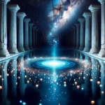 ai generated, dimension gate, passage, portal, architectural, stargate, threshold, dimension, temple, mysterious, mystic, dream, fear, spell, mystery, space, supernatural, fantasy