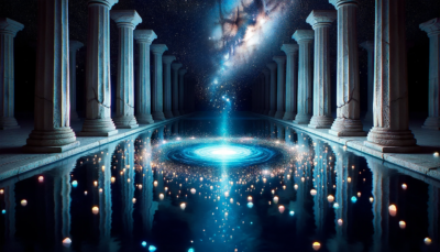 ai generated, dimension gate, passage, portal, architectural, stargate, threshold, dimension, temple, mysterious, mystic, dream, fear, spell, mystery, space, supernatural, fantasy