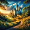 castle, fantasy, camelot, ai generated, nature, castle, castle, castle, castle, castle