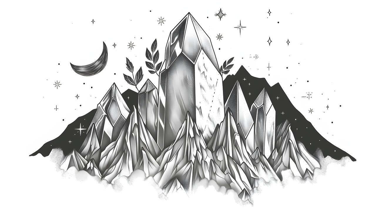 meditation, meditating, yoga, spiritual, botany, minimalist, abstract, painting, art, minimal, prayer, praying, celestial, earth, universe, planet, galaxy, astronomy, astrology, crystals, rocks, gemstones, gems, moon, ai generated