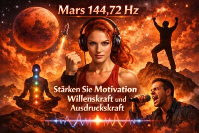 Mars144,72Hz Stärken Sie Motivation Willenskraft und Ausdruckskraft