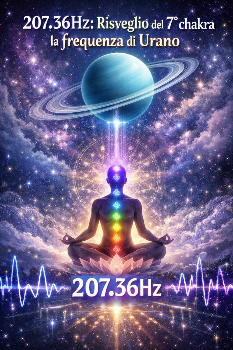 207.36Hz Risveglio del 7° chakra la frequenza di Urano