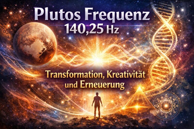 Plutos Frequenz 140,25 Hz Transformation Kreativität und Erneuerung