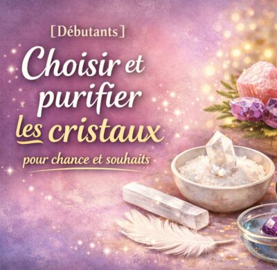 Choisir et purifier les cristaux pour chance et souhaits