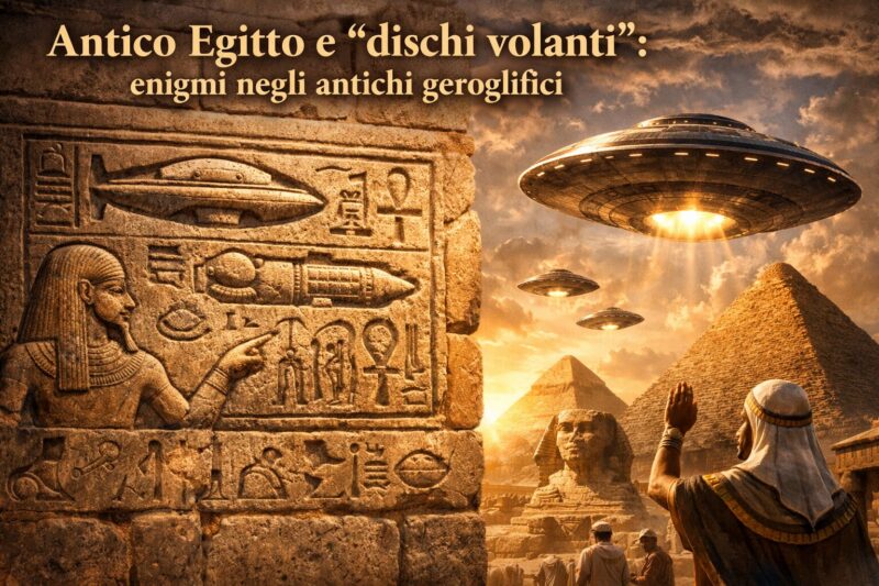 Antico Egitto e “dischi volanti” enigmi negli antichi geroglifici