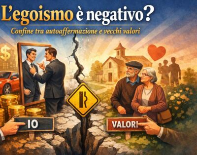 L’egoismo è negativo? Confine tra autoaffermazione e vecchi valori