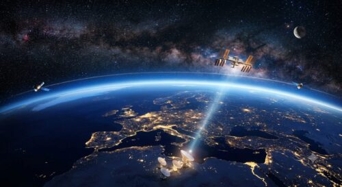 Connessione tra Terra e spazio