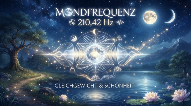 Mondfrequenz 210,42 Hz: Gleichgewicht und Schönheit