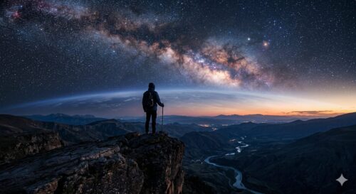 Pensare al “tempo” e allo “spazio” del mondo, così come alla coscienza e all’individualità.