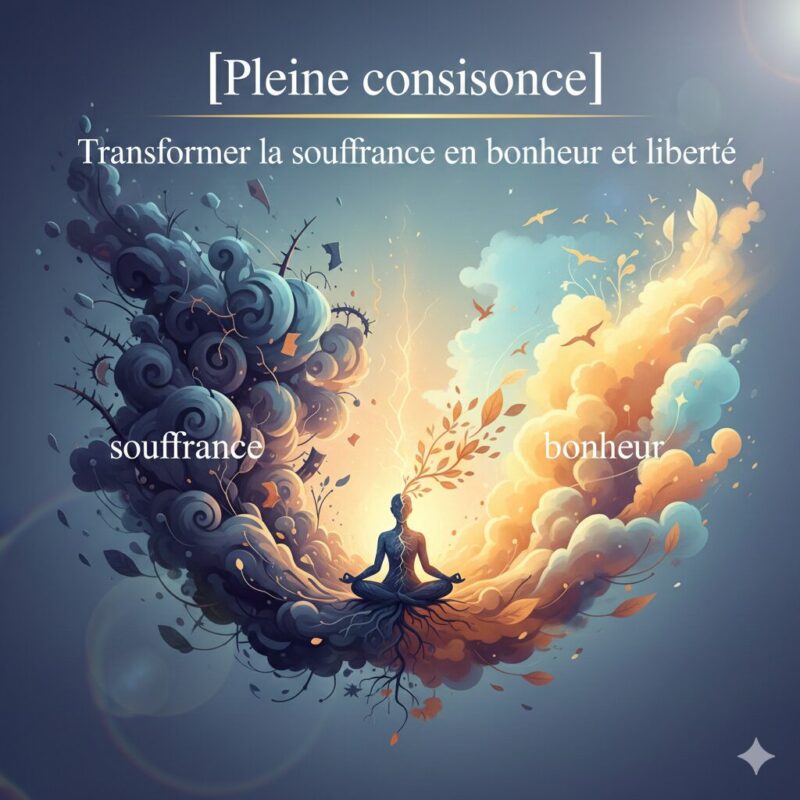 Transformer la souffrance en bonheur et liberté