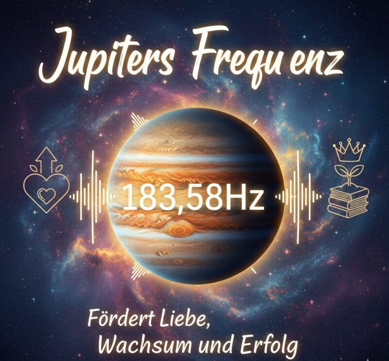Jupiters Frequenz 183,58Hz Fördert Liebe Wachstum und Erfolg