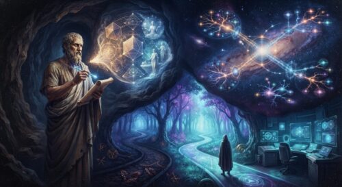 The Blueprint of Reality: Decoding Plato's Ideas, Forbidden Choice, and the Science of Parallel Worlds