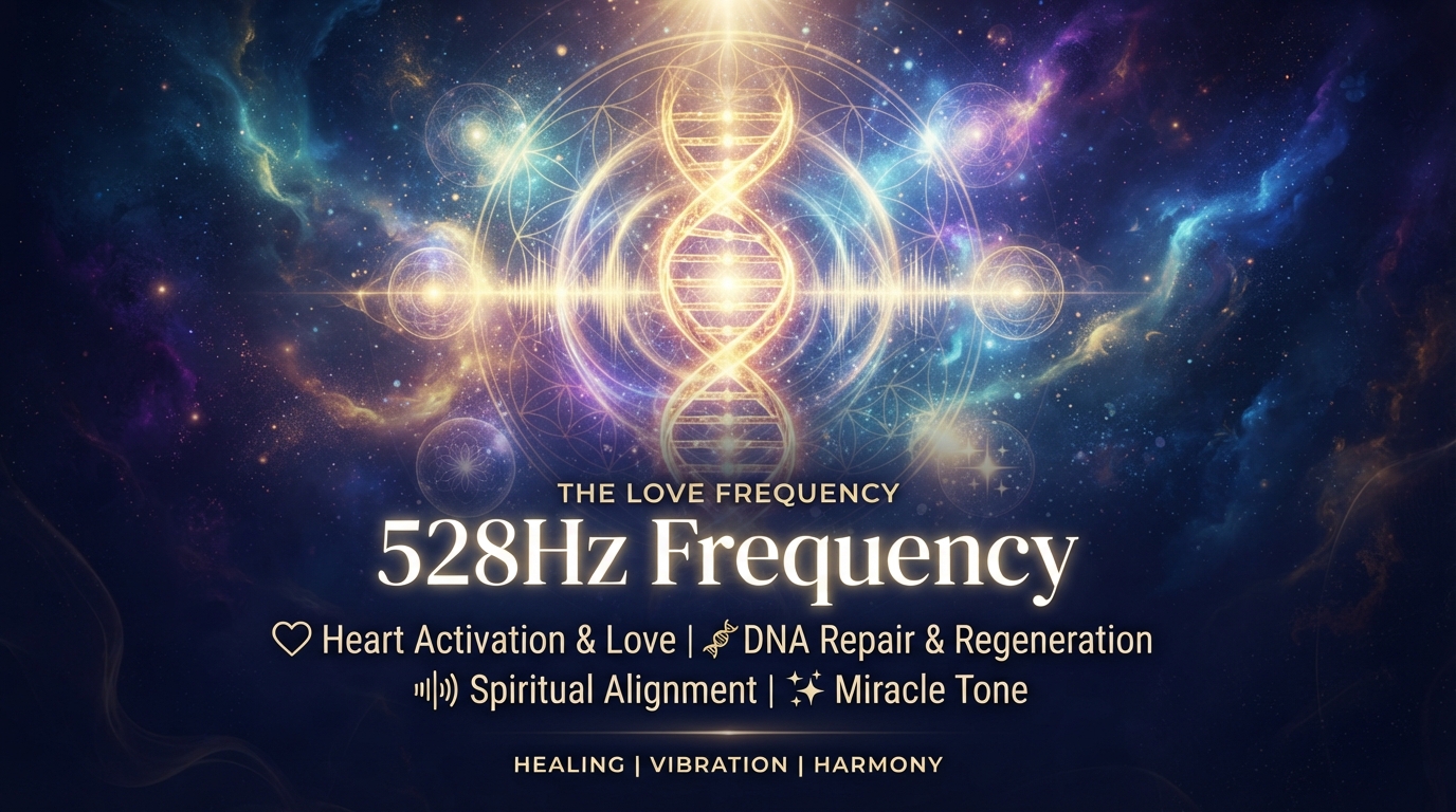 528Hz Frequency: Benefits for DNA Healing and Love