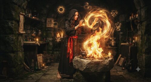The Alchemical Flame: Harnessing the Spiritual Energy of Fire for Action, Purification, and Manifestation
