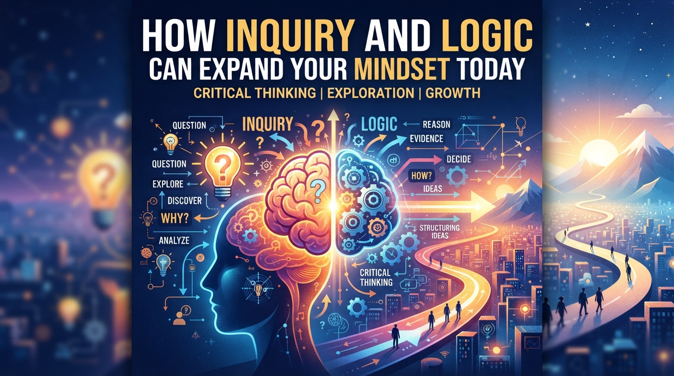 How Inquiry and Logic Can Expand Your Mindset Today