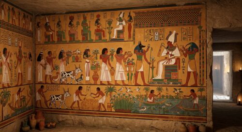 Le affascinanti pitture murali dell’Antico Egitto