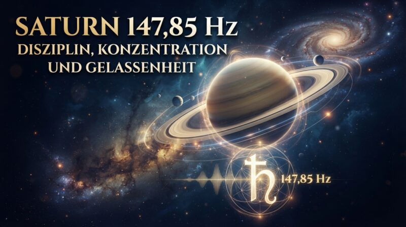 Saturn 147,85 Hz: Disziplin, Konzentration und Gelassenheit