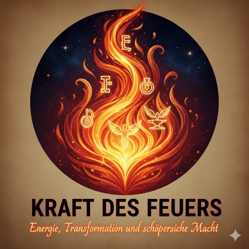 Kraft des Feuers Energie Transformation und schöpferische Macht