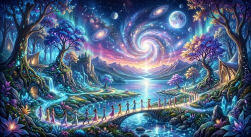 Il mondo della quinta dimensione e dell'armonia