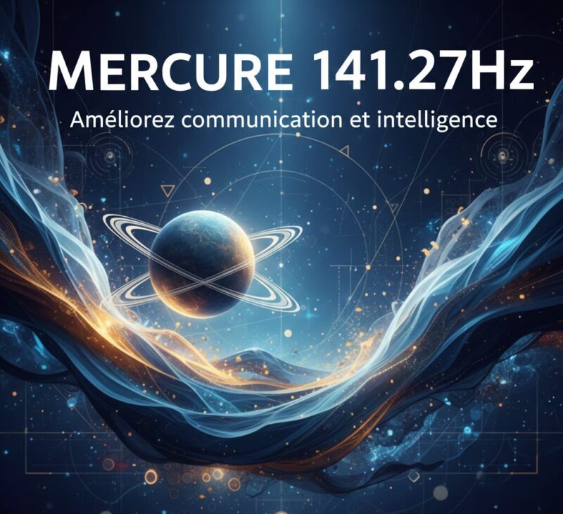 Mercure 141,27Hz Améliorez communication et intelligence