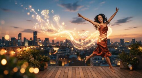 Il legame tra vibrazioni positive e successo