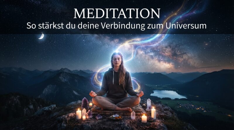 Meditation: So stärkst du deine Verbindung zum Universum